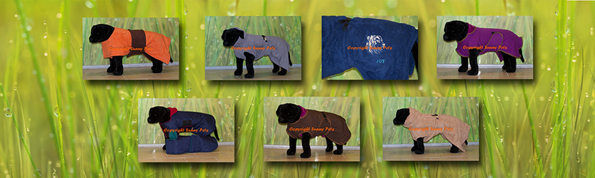 Foto von Hundemänteln aus dem Sortiment von Sunny Pets